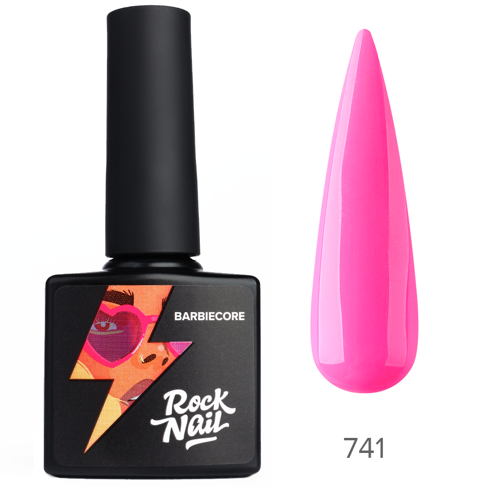 RockNail - Barbiecore 741 Think Pink (10 )*